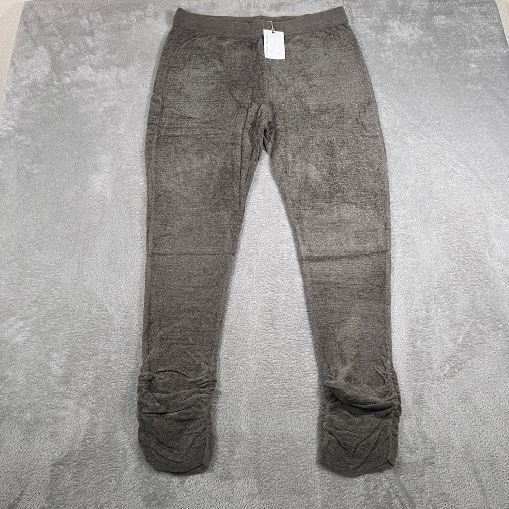 Barefoot Dreams CozyChic‎ Ultra Lite Scrunch Legging Womens XL Olive Branch